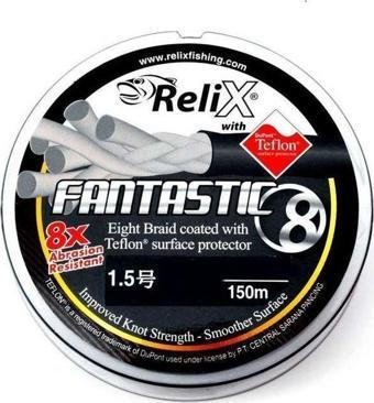 Relix Fantastic 8x 25 Mm 150 Mt İpek Misina