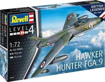 Revell 1:72 Hawker Hunter Raf Uçak 3908