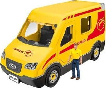 Revell Junior Kit Figürlü Kar-go Minibüsü 814