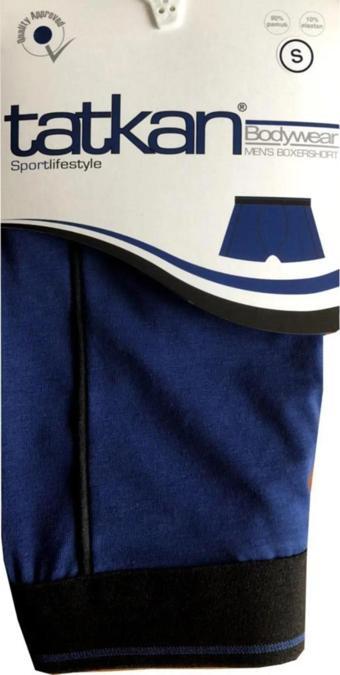 Tatkan Erkek Penye Biyeli Boxer - 3 Adet