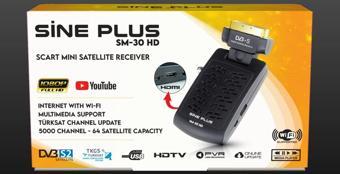 Sine Plus SM-30 HD-Scart Uydu Alıcısı