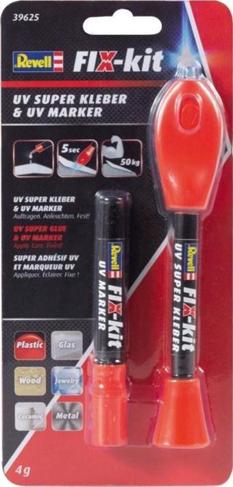 Revell Maket Aksesuar Fıx-Kit Uv Glue 39625