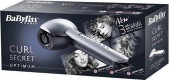 BaByliss Curl Secret Optimum  Lcd Ekran Otomatik Maşa-C1600E Gri