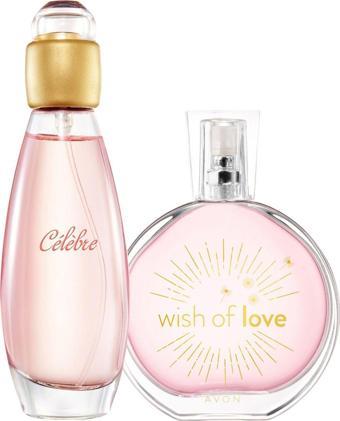 Avon Wish Of Love Ve Celebre Kadın Parfüm Paketi