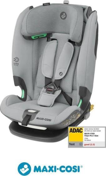 Maxi-Cosi Titan Pro I-Size Adac'Lı 9-36 Kg Çocuk Oto Koltuğu Authentic Grey