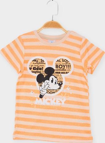 Mickey Mouse Lisanslı Erkek Çocuk Tshırt 21767