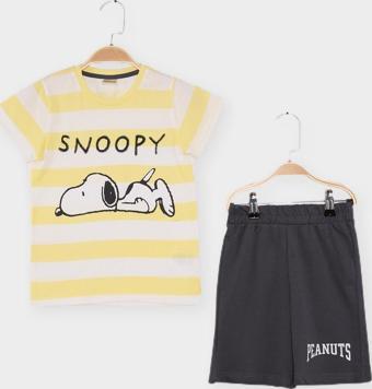 Snoopy Lisanslı Erkek Çocuk 2'li Takım 21948