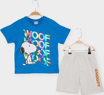 Snoopy Lisanslı Erkek Çocuk 2'li Takım 21952