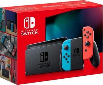 Nintendo Switch OLED Kırmızı-Mavi Oyun Konsolu