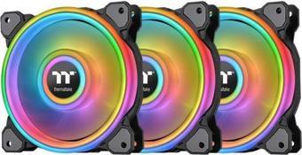 Thermaltake Quad Riing Siyah Argb 3x140mm Fan Ve Kontrolcülü Kasa Fanı Kiti