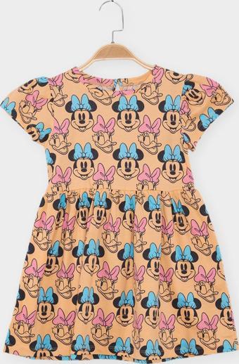 Minnie Mouse Lisanslı Kız Çocuk Elbise 21800