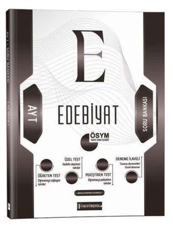 AYT Edebiyat Soru Bankası - Kolektif  - Faktöriyel Yayınları