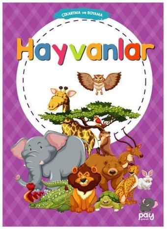 Hayvanlar-Çıkartma ve Boyama - Kolektif  - Pay