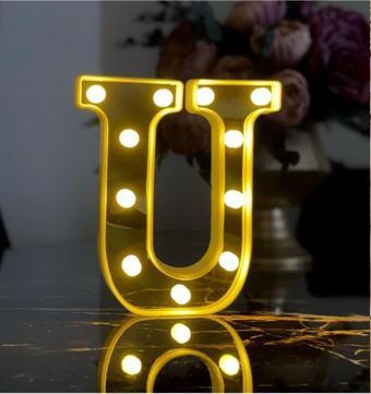 3d Işıklı Led Harf Dekoratif Büyük Boy Aydınlatma