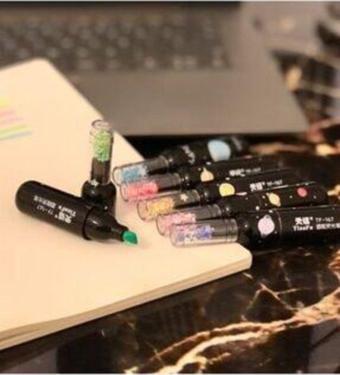 özel çantalı Galaxy 6'lı Keçeli Kalem