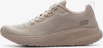 SKECHERS BOBS SPORT SQUAD CHAOS  KADIN AYAKKABI 117209-NUDE