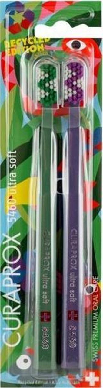 Curaprox Recycled Edition 5460 Ultra Soft 2'li Diş Fırçası