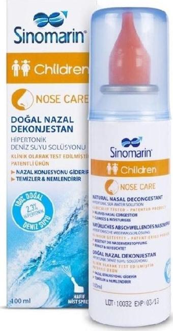Children Hipertonik Deniz Suyu 100ml