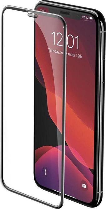 Nettech Apple Iphone 11 Uyumlu Ön Koruma Seramik Nano Ekran Koruyucu - Siyah