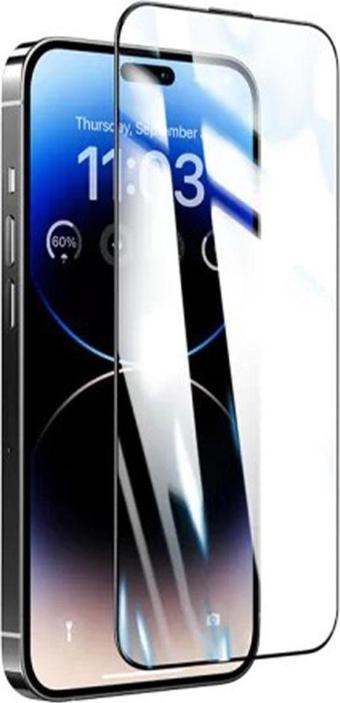 Nettech Apple İphone 13 Pro Max Uyumlu Proof Dust Tools Hd Full Cam Koruyucu - Siyah