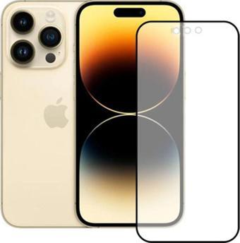 Nettech Apple Iphone 14 Pro Max Uyumlu Ön Koruma Mat Seramik Nano Ekran Koruyucu - Siyah