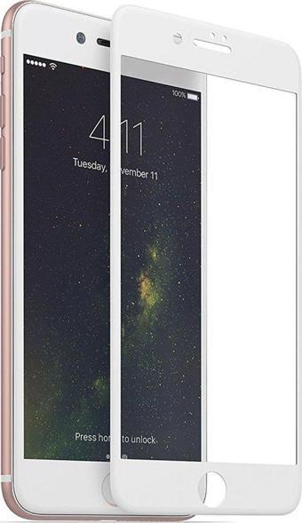 Nettech Apple Iphone 6S Plus Uyumlu Ön Koruma Seramik Nano Ekran Koruyucu - Beyaz