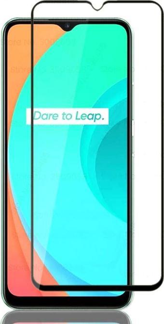 Nettech Realme C3 Uyumlu Ön Koruma Mat Seramik Nano Ekran Koruyucu - Siyah