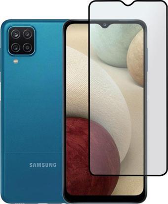 Nettech Samsung Galaxy A12 Uyumlu Ön Koruma Mat Seramik Nano Ekran Koruyucu - Siyah