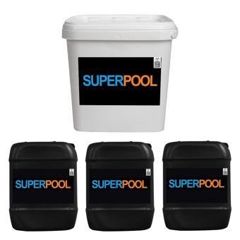 SPP Superpool 4'lü Havuz Bakım Kimyasal Seti 10 KG