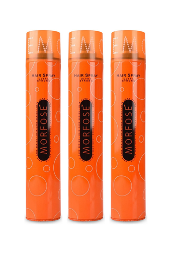 Morfose Saç Spreyi Ultra Strong (Ultra Sert) 400 Ml 3 Adet