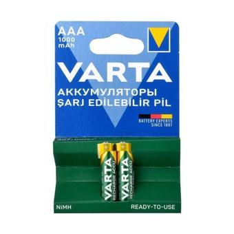 Varta 5703301412 İnce AAA 1000 mAh Şarjlı Pil 2li