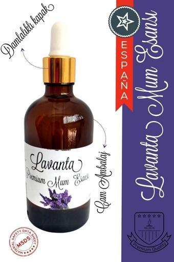 Premium Mum & Buhurdanlık Esansı Lavanta 100 ml