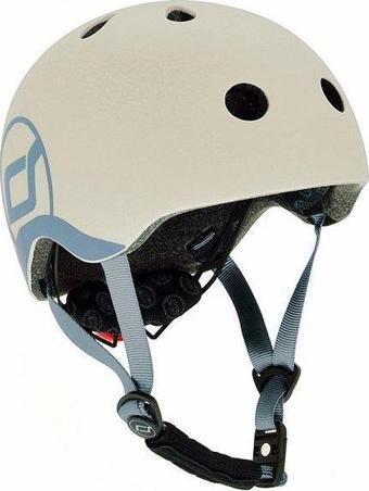 Scoot and Ride Helmet Bebek Kaskı XXS-S Açık Gri 181206-96360