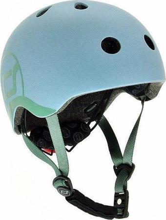 Scoot and Ride Helmet Bebek Kaskı XXS-S Petrol Mavisi 181206-96322