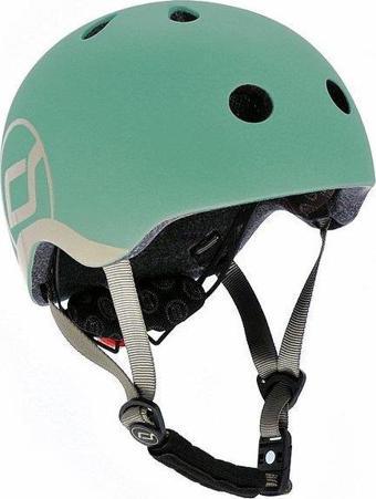 Scoot and Ride Helmet Bebek Kaskı XXS-S Yeşil 181206-96361