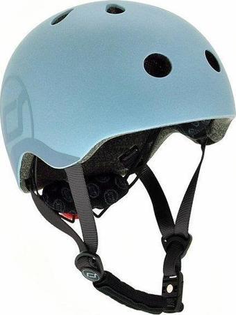 Scoot and Ride Helmet Çocuk Kaskı S-M Petrol Mavisi 190605-96369