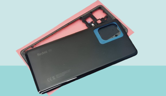 Xiaomi Redmi NOTE 12 PRO PLUS FULL Uyumlu Arka Kapak Batarya Kapağı - SİYAH