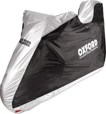 Oxford Motosiklet Aquatex Arka Çantali Kilif X-Large Siyah-Gri CV207