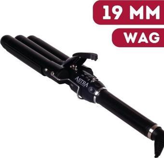 Astra F998B+ Profesyonel Saç Şekillendirici WAG Maşa 19 MM