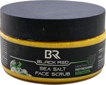 Black Red Sea Salt Mentollü Yüz Peelingi Face Scrub 220 Ml