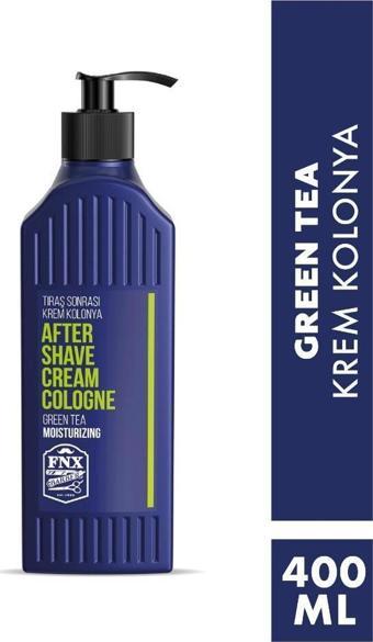 FNX After Shave Tıraş Sonrası Krem Kolonya 400 Ml Yeşil Çay Yeşil