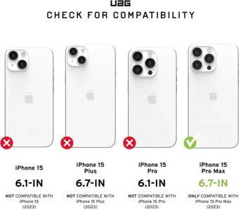 UAG MagSafe Monarch Pro iPhone 15 Pro Max Kılıfı G-10
