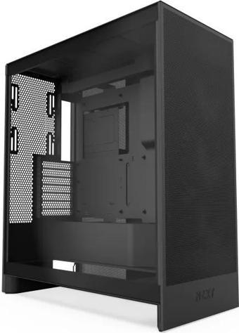 NZXT CM-H71FB-01 ATX Hızlı Çıkarılan Temperli Cam Yan Panel Mid Tower PC Oyun Kasası Non RGB Fans H7