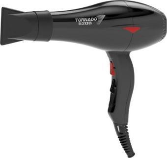 Hector Süper Tornado Profesyonel Fön Makinesi 2400 Watt Siyah