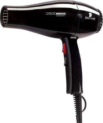 Hector Turbo 3500 Profesyonel 2400 Watt Fön Makinesi Siyah