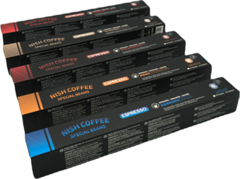 Nish Nespresso Uyumlu Kapsül Kahve 5 li Set