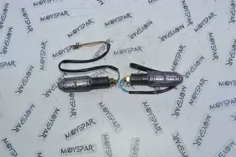 SM760140-E SİNYAL LED KAYAN UZUN (SARI IŞIK) 2 Lİ SET