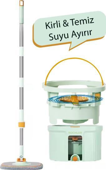 Kochler Su Ayrıştırmalı Yenilikçi Mop – Temiz ve Kirli Suyu Ayıran Hijyenik Temizlik Seti