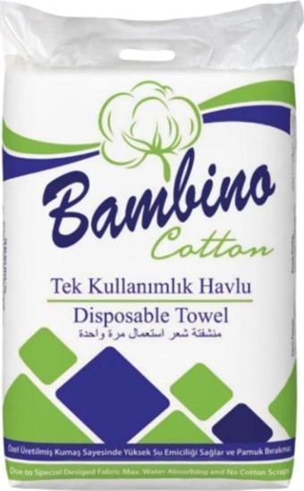 Dore Home Bambino Tek Kullanımlık Havlu El Yüz Havlusu 100 Adet