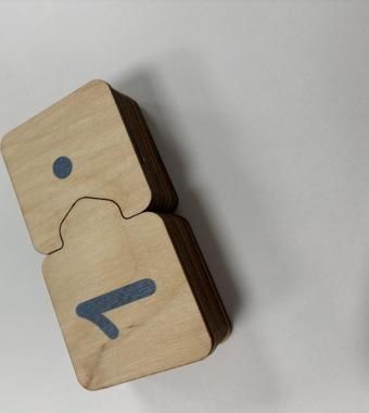 Sayı Eşleme, Mavi, Sayı Puzzle, Ahşap Puzzle, Montessori Sayı Bulmaca Oyunu, Sayma Oyunu